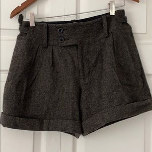 wool shorts